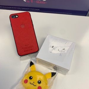 iPhone case AirPods and air podcase and phone